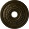 Ekena Millwork Orleans Ceiling Medallion (Fits Canopies up to 4 5/8"), 17 5/8"OD X 3 5/8"ID X 1 7/8"P, Green Gold CM17OLGGS - alternate 1